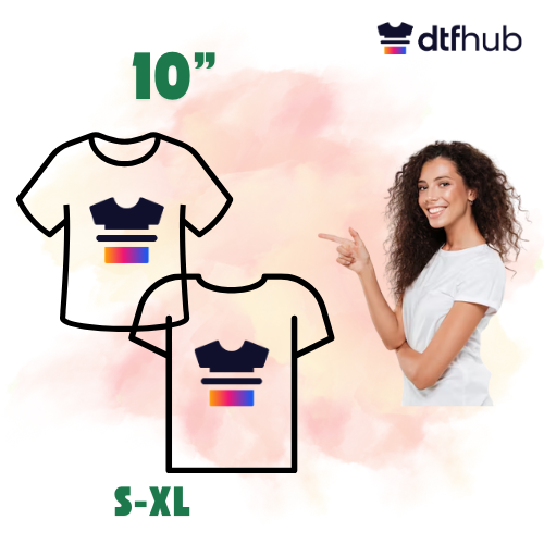 10'' S-Xl Adult Size T-Shirt