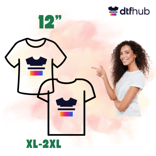 12'' XL-2XL Adult Size T-Shirt