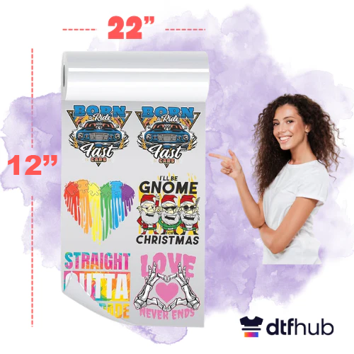 Upload DTF Gang Sheet - 22x12