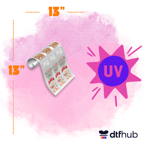 UV DTF Gang Sheet By Size